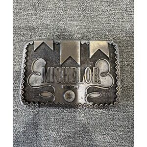 Michelob Beer Promo Belt Buckle Anheuser Busch Inc Vtg 70s Koleaco TX    .MMR099